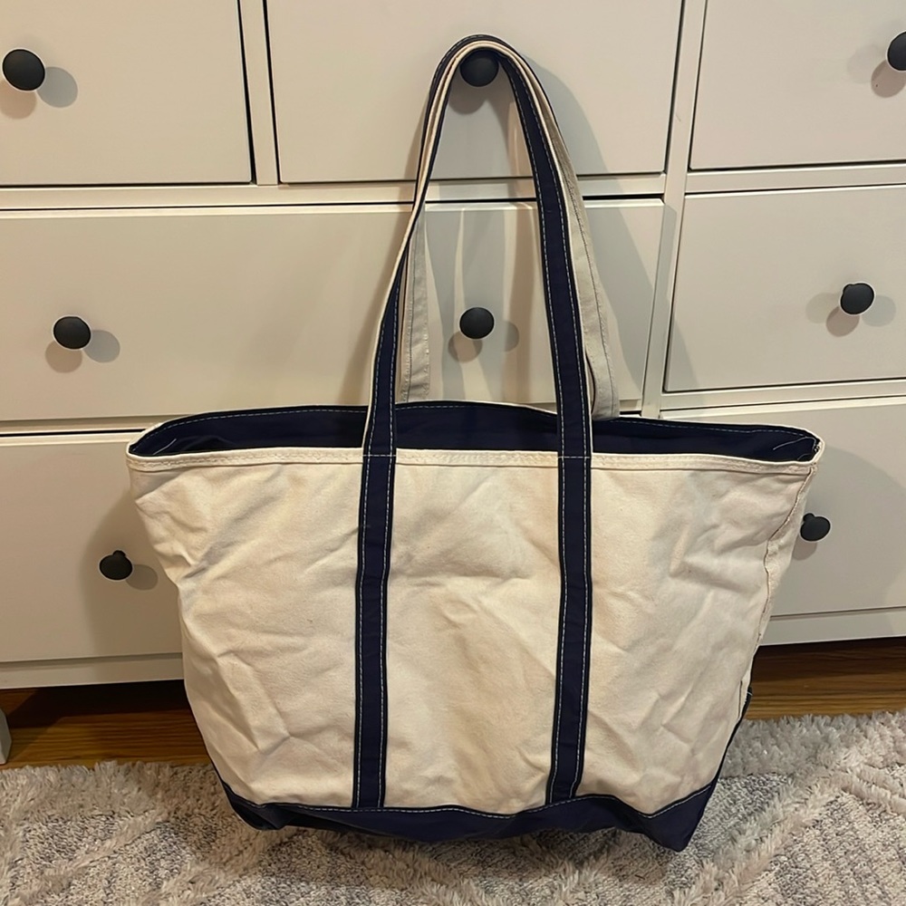 LL Bean Boat and Tote bag